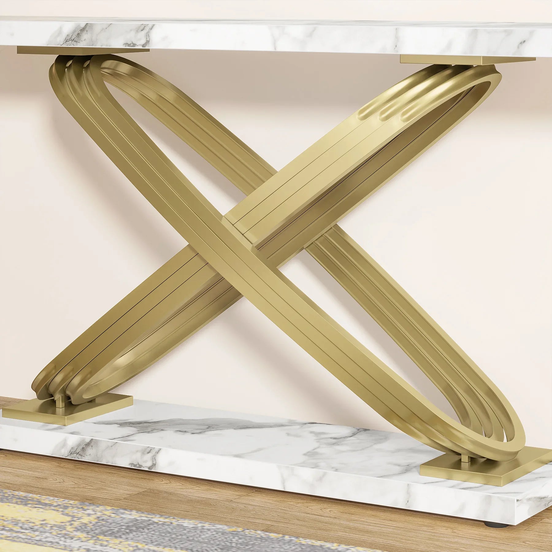 Nkosana X-Frame Console Table