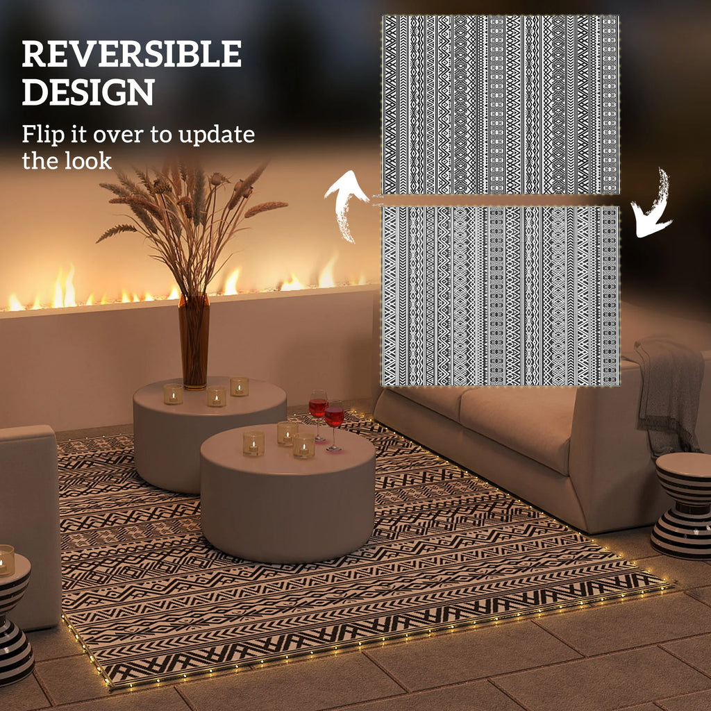 Nightglow Reversible LED Outdoor Rug