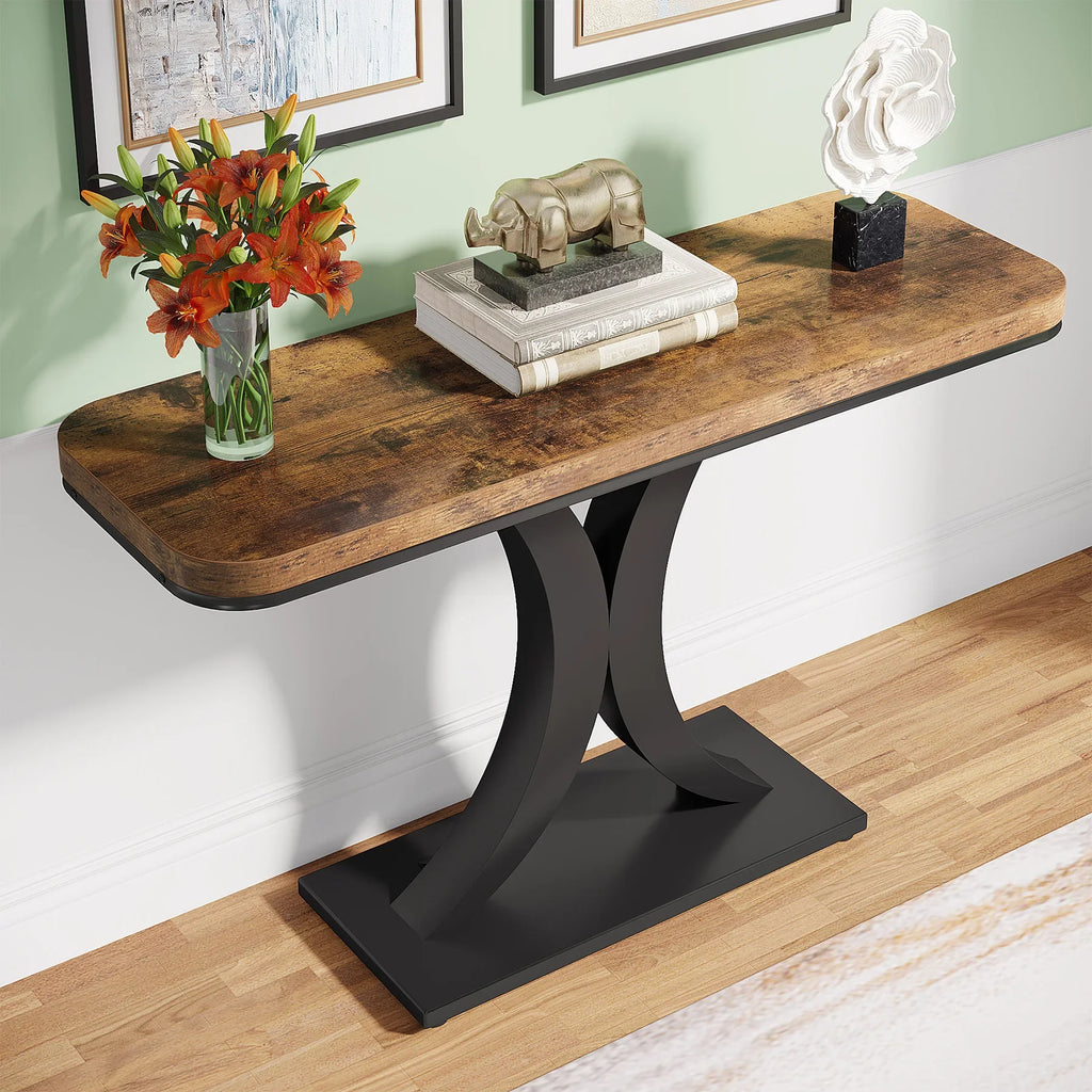 Tavira Sculptural Console Table