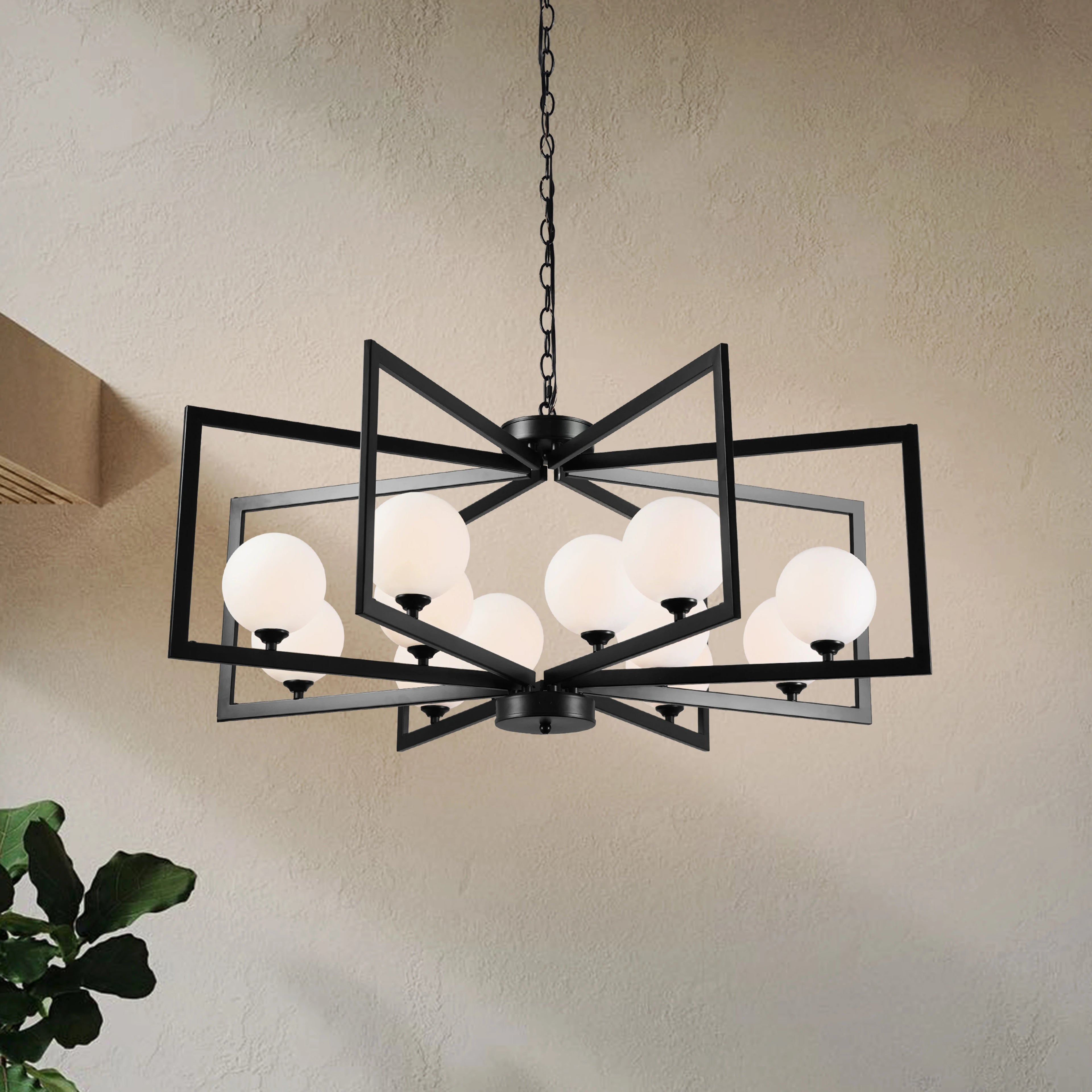 Celestine 12-Light Bubble Glass Chandelier