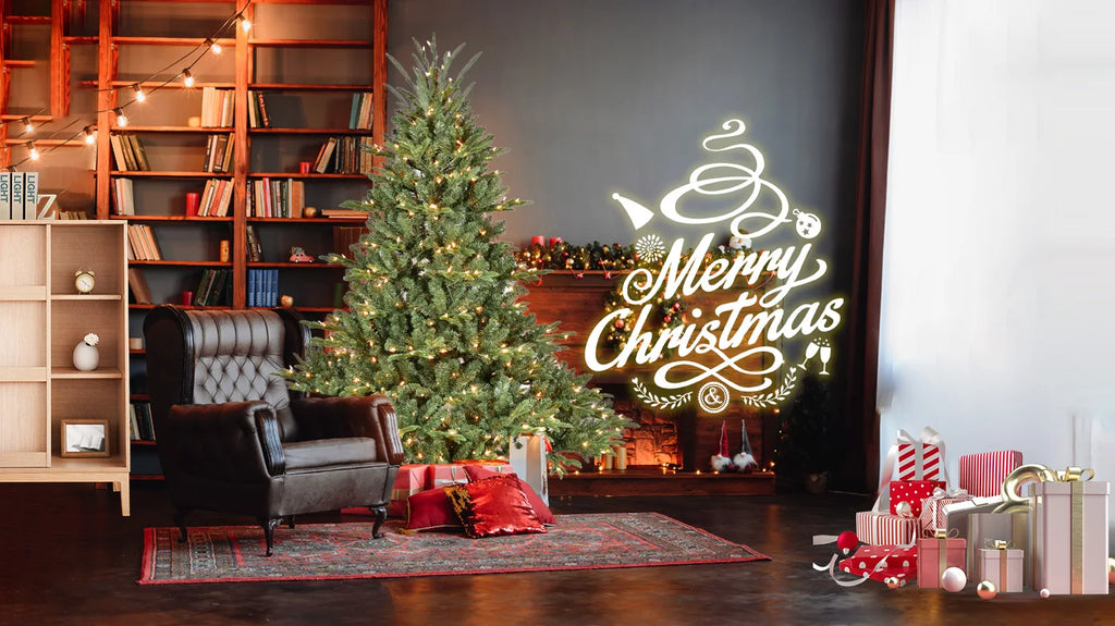 Everfrost Grand Pre-Lit Full Christmas Tree