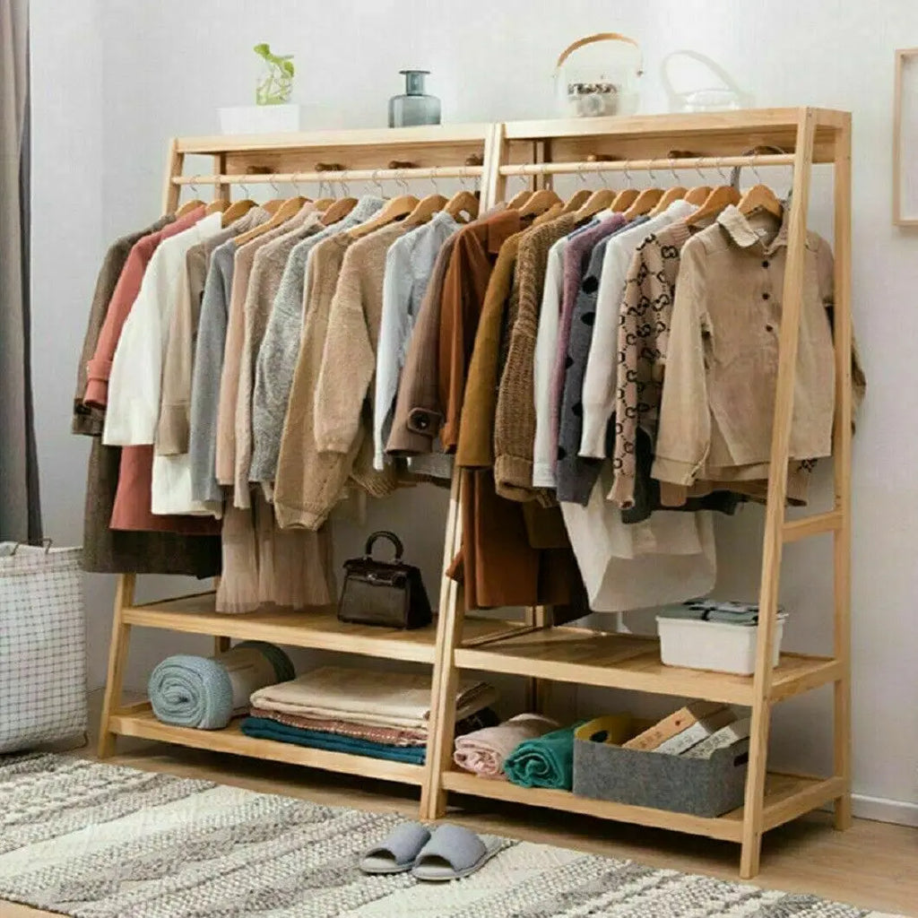 Amani Bamboo Garment Rack