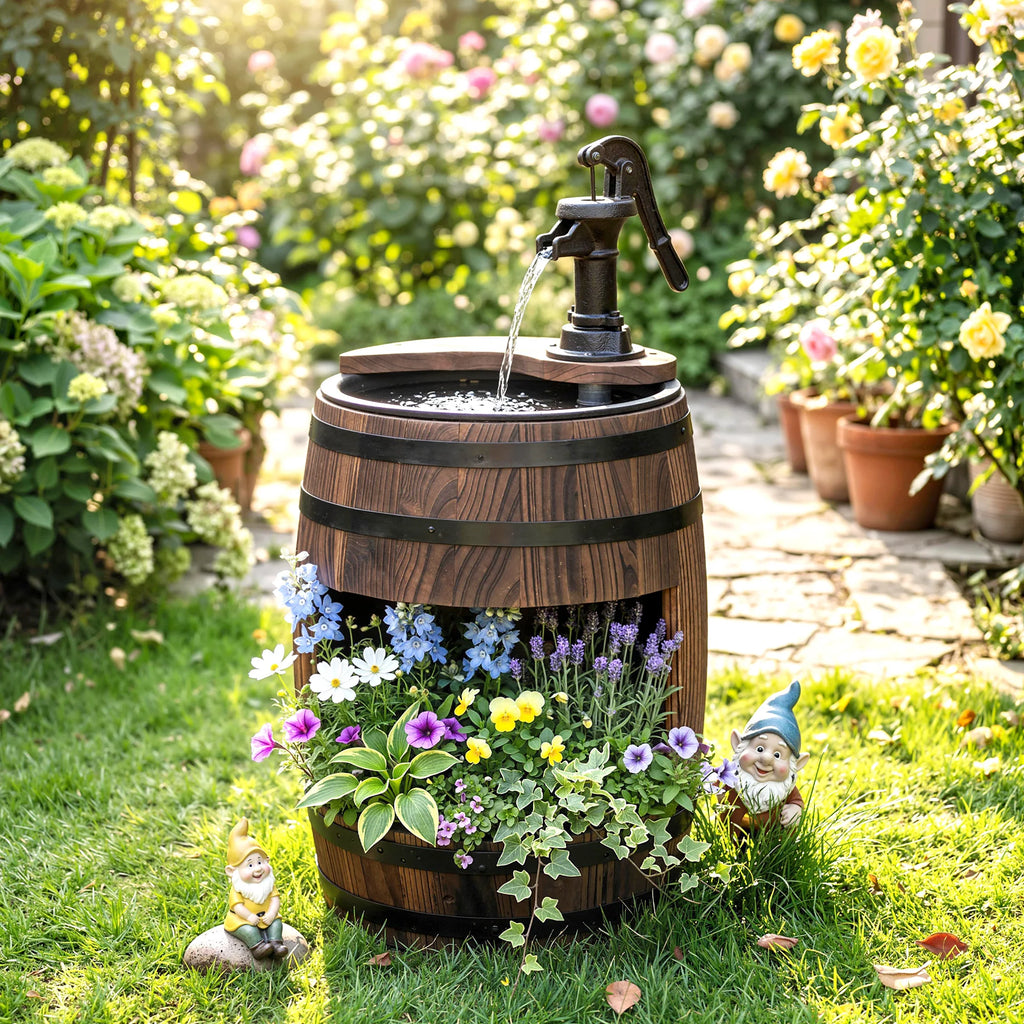 Cressden Barrel Water Fountain