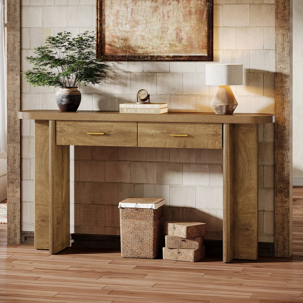 Larklark 2-Drawer Console Table