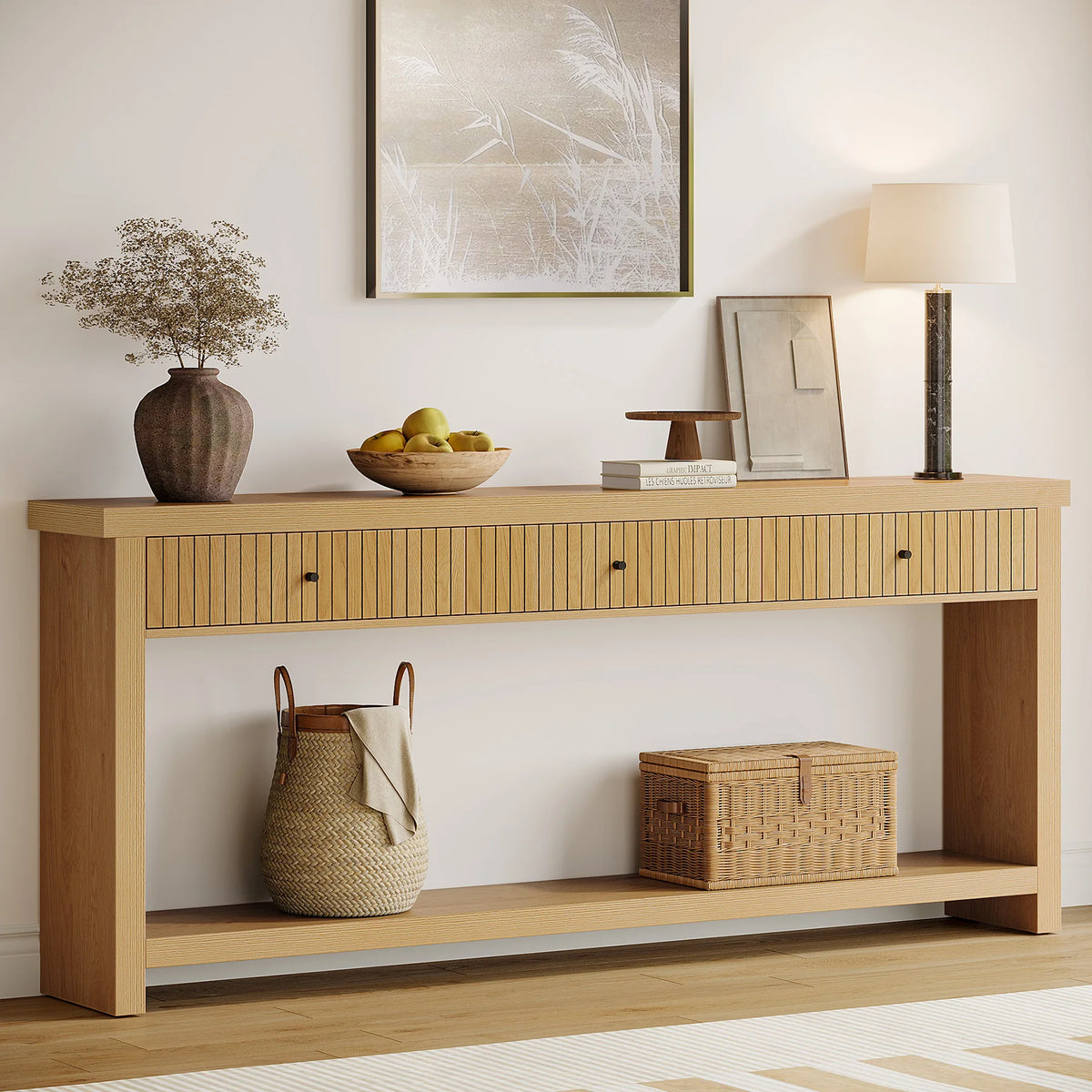 Wrenarc 3-Drawer Console Table