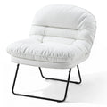Sorel Foldable Faux Leather Lounge Chair