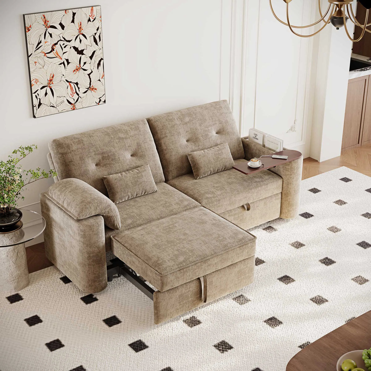 Avenbrook 3-in-1 Convertible Sleeper Sofa