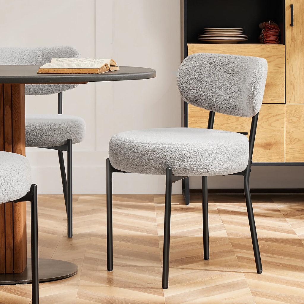 Maren Plush Dining Chairs, Set of 2