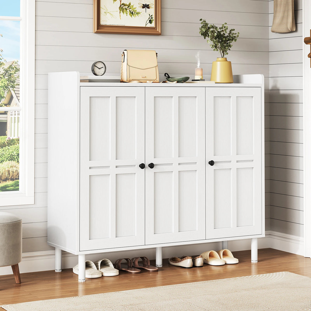 Aldersley 3-Door Shoe Cabinet