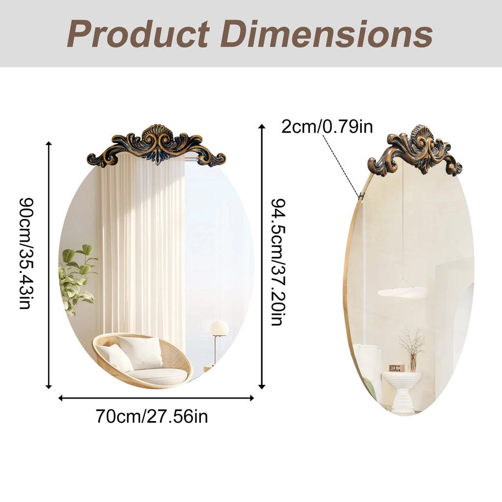 Hava Baroque Wall Mirror