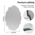 Calista Sculpted Wall Mirror
