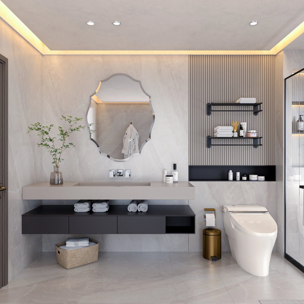 Calista Sculpted Wall Mirror