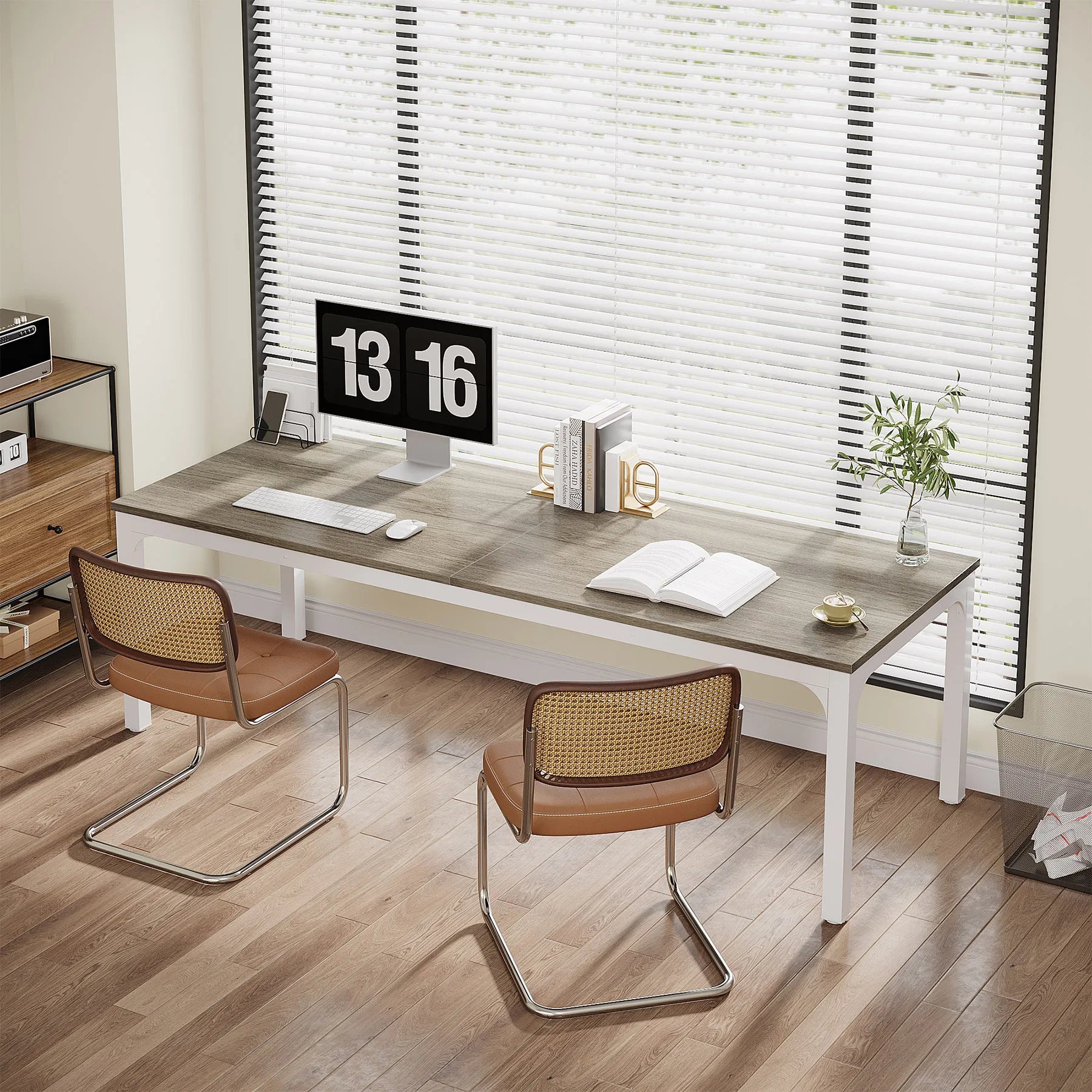 Temba Two-Person Workstation Desk