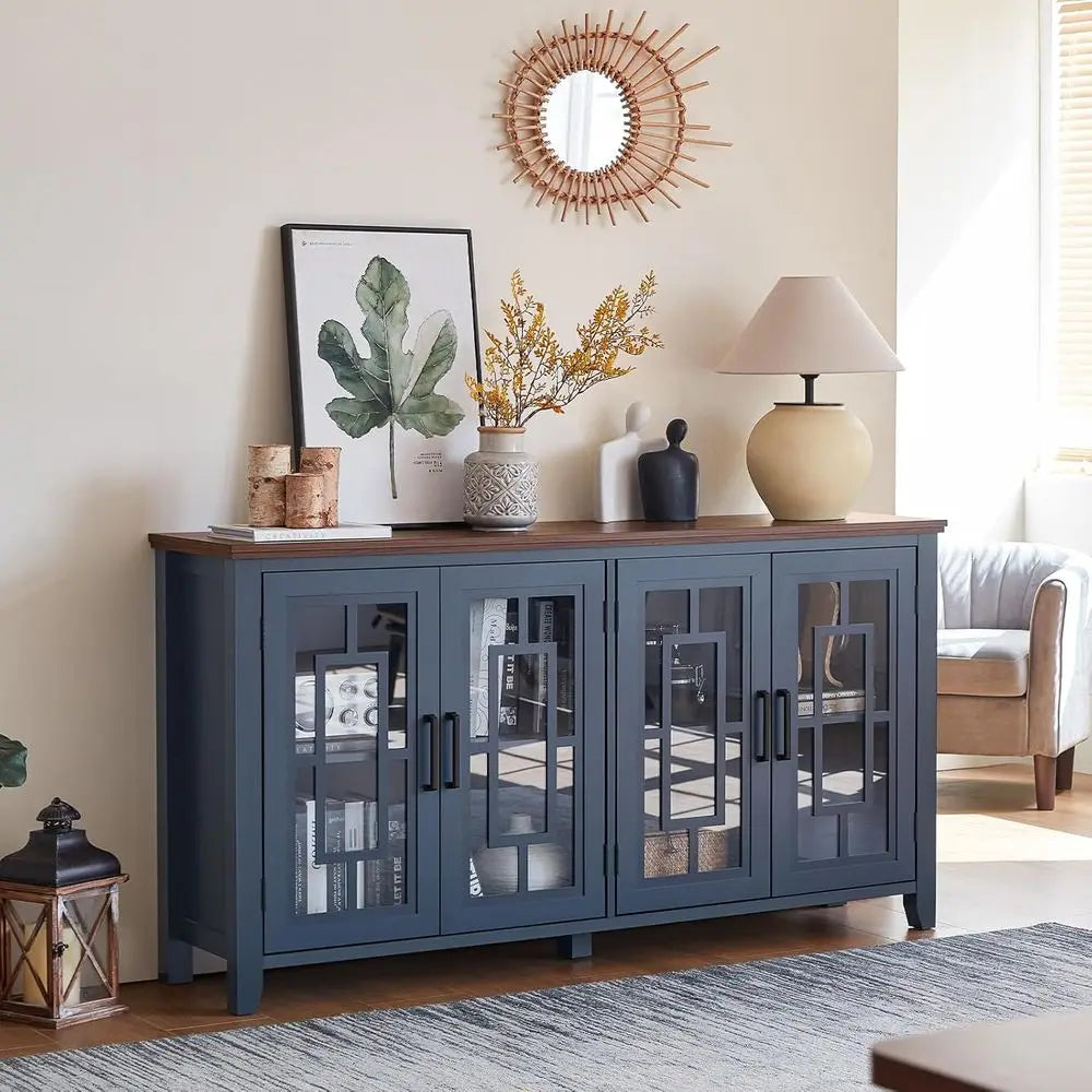 Large Farmhouse Sideboard Buffet Cabinet