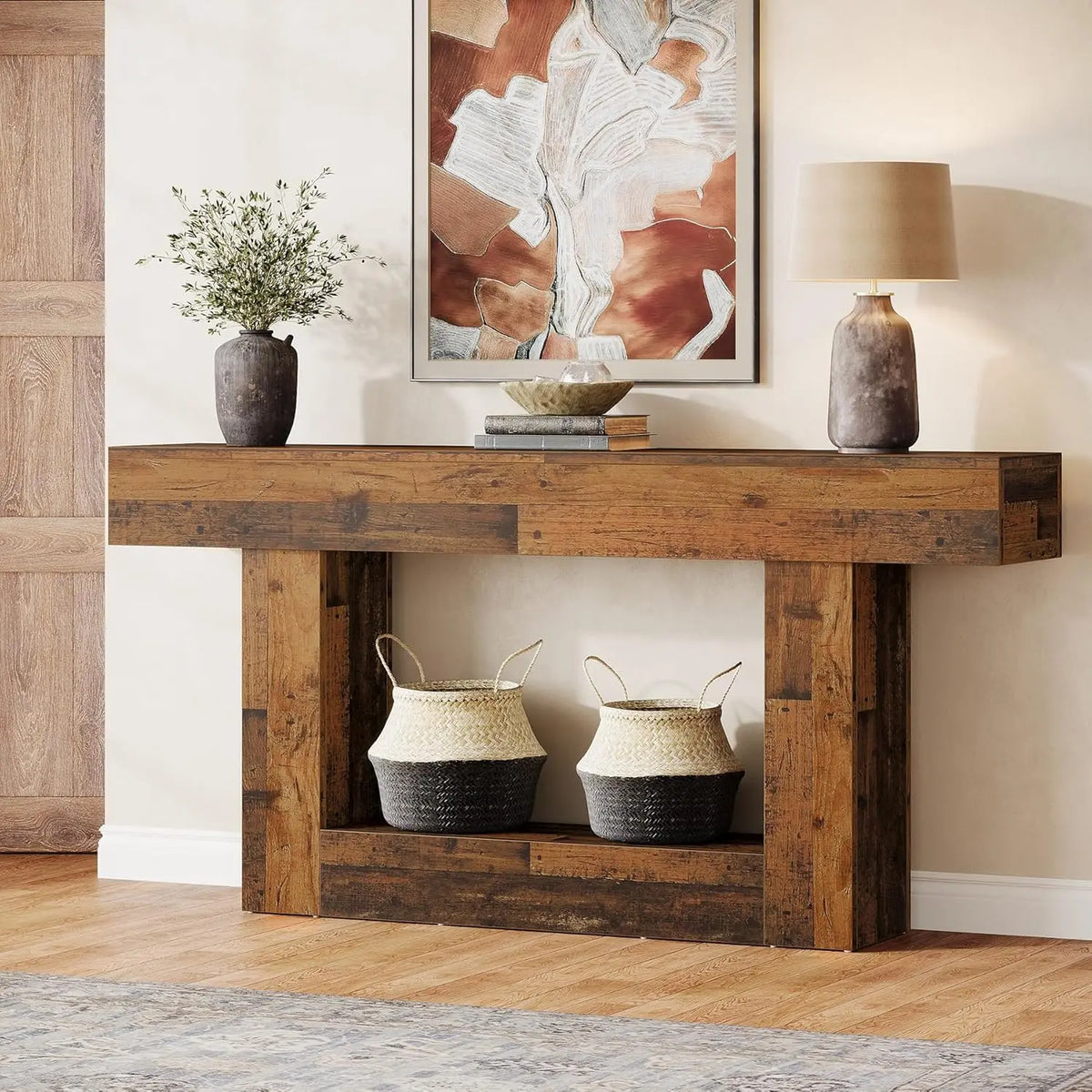 Osei U-Frame Console Table