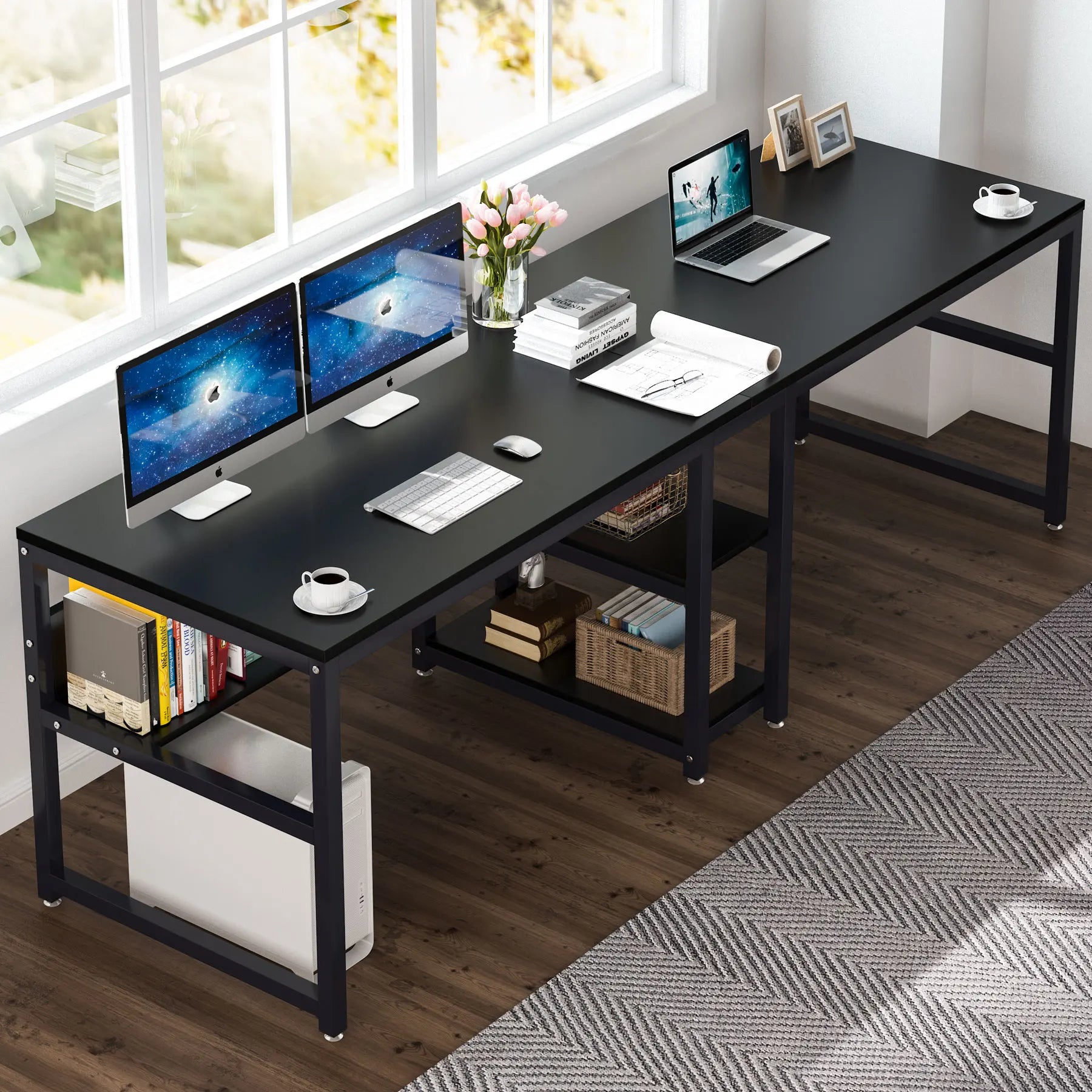 Fenwick Two-Person Workstation Desk