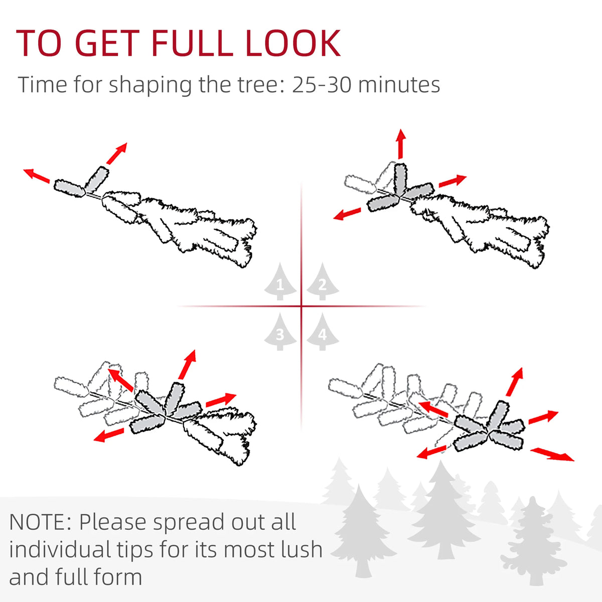 Frostneedle slim artificial Christmas tree feature image