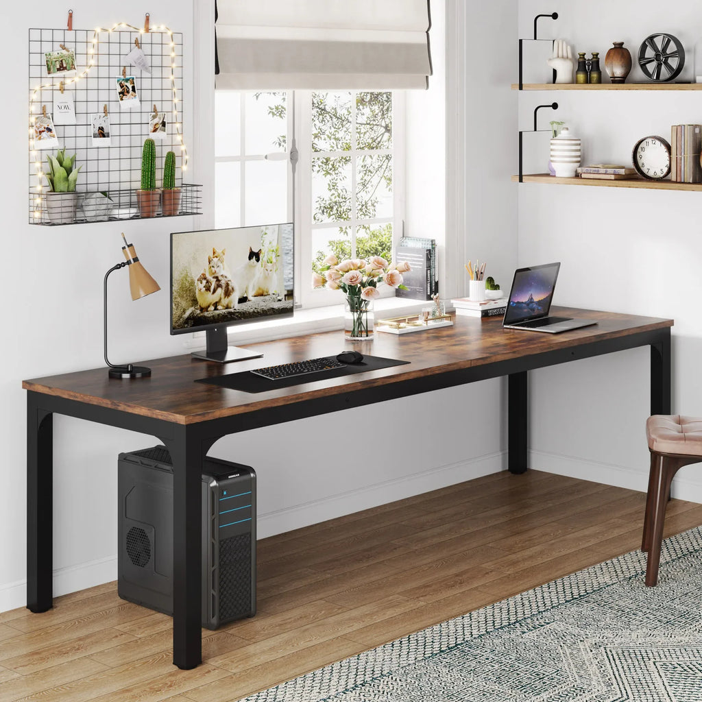 Temba Two-Person Workstation Desk