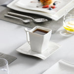 Load image into Gallery viewer, MALACASA Flora White Porcelain Dinnerware Set – 30/60 Pieces
