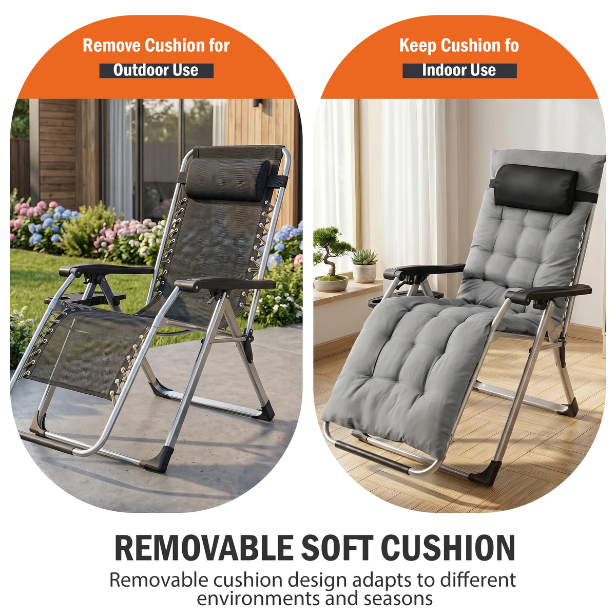 Annecy Zero Gravity Patio Recliner