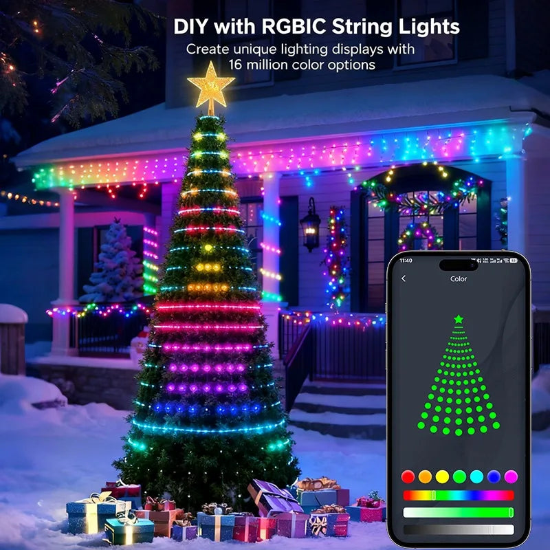 Evermere Smart Christmas Tree Lights