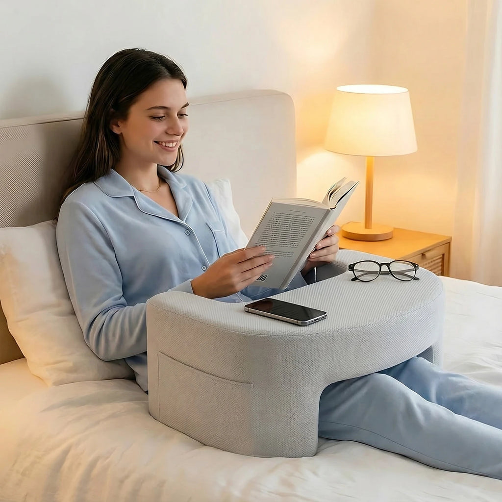 Mosscrest Memory Foam Reading Pillow