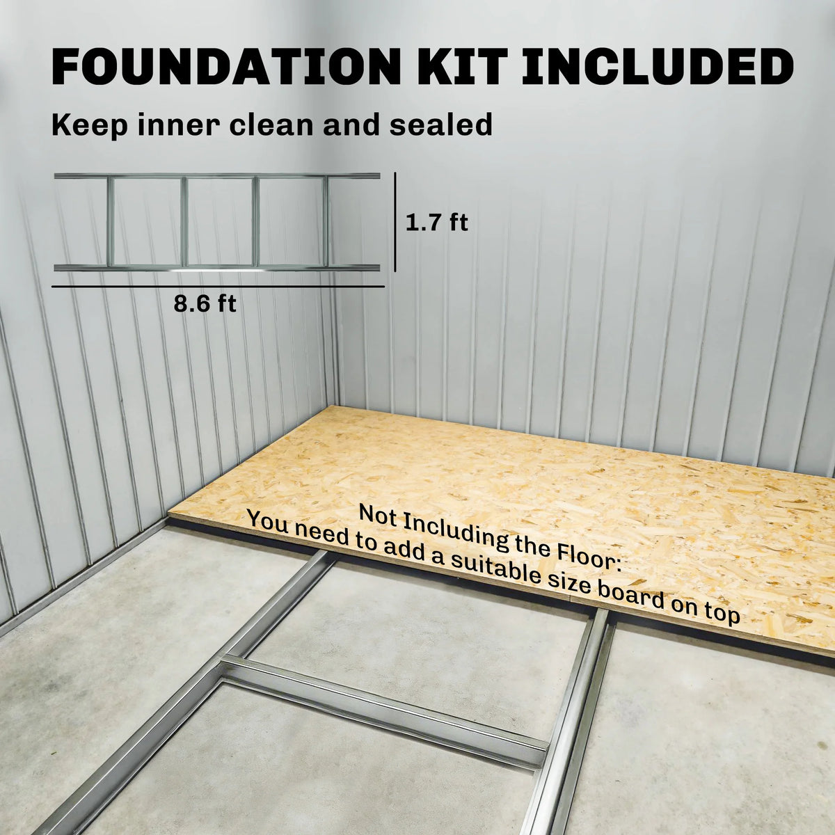 Safekeep Metal Storage Shed