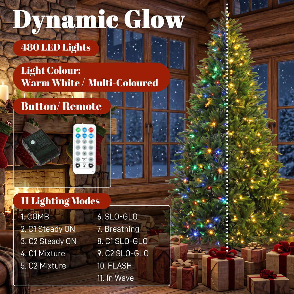 Nordmere Dual-Color Christmas Tree