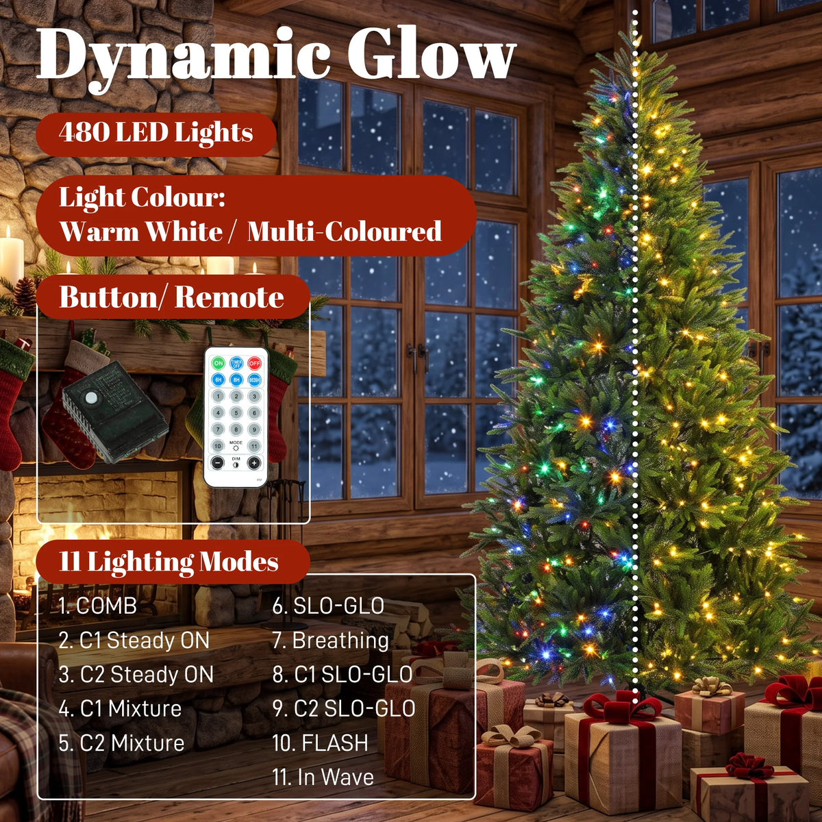 Nordmere Dual-Color Christmas Tree