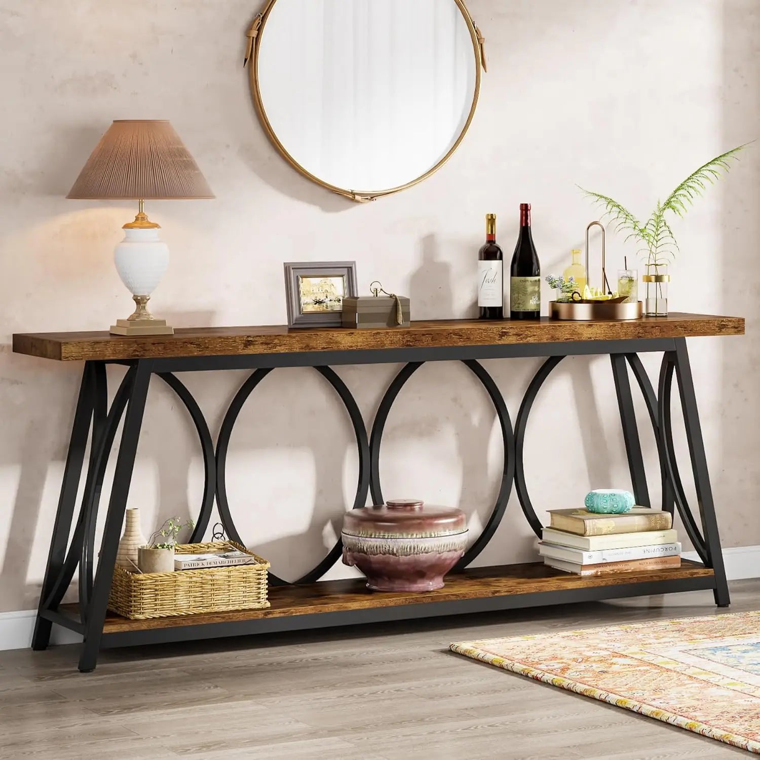 Arden Circle Console Table