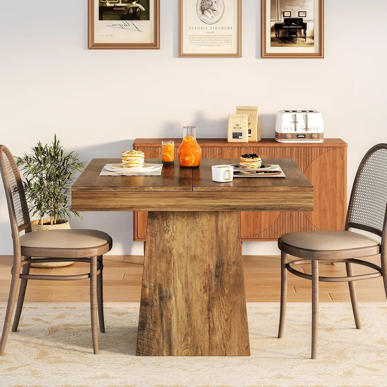 Tavira Square Pedestal Dining Table