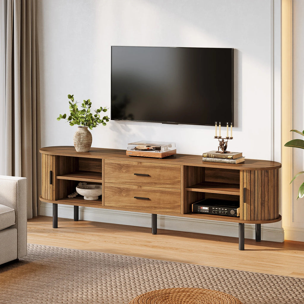 Glimmerloom Fluted TV Stand
