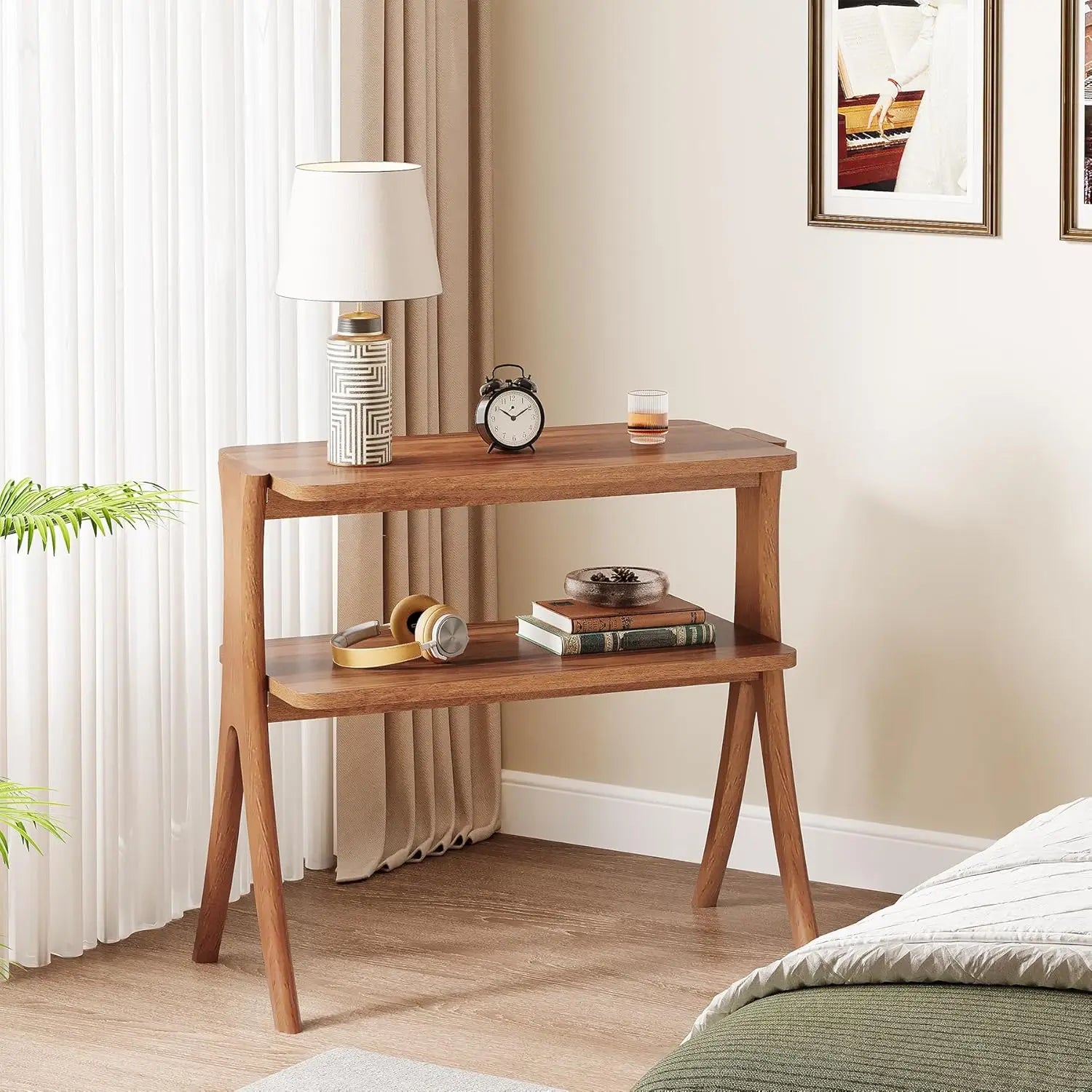 Alder Two-Tier Side Table