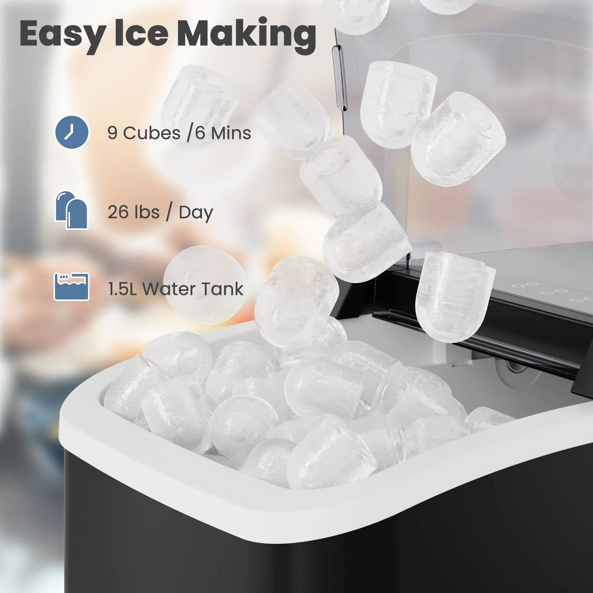 Pembroke Countertop Ice Maker