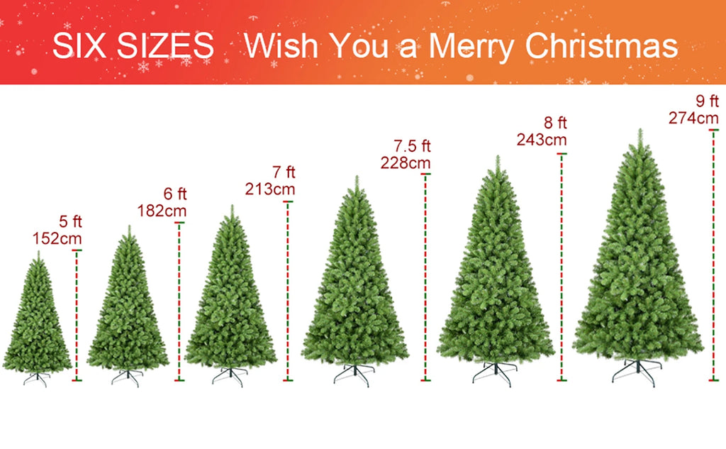Everfrost Memory-Wire Full Christmas Tree