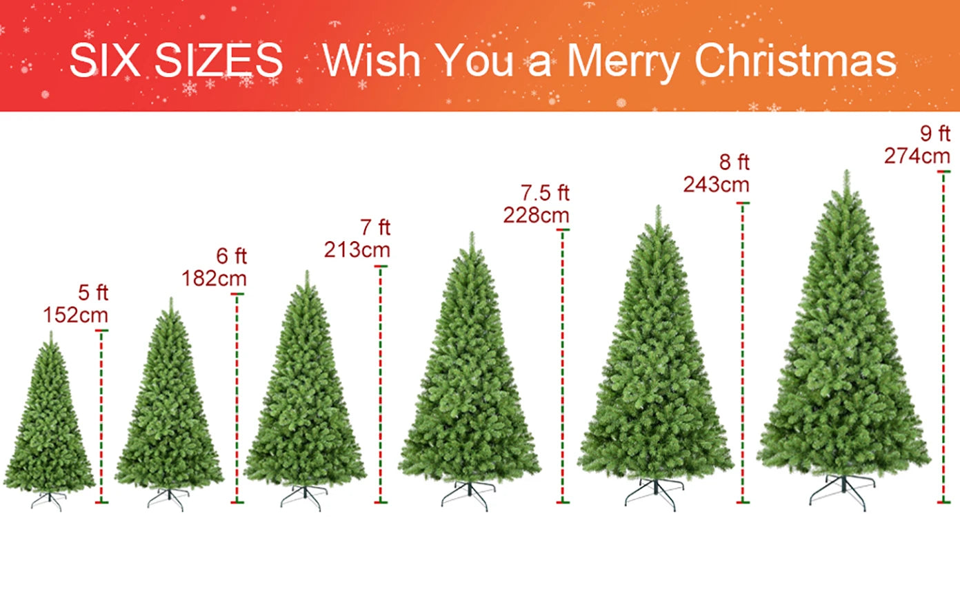 Everfrost Memory-Wire Full Christmas Tree