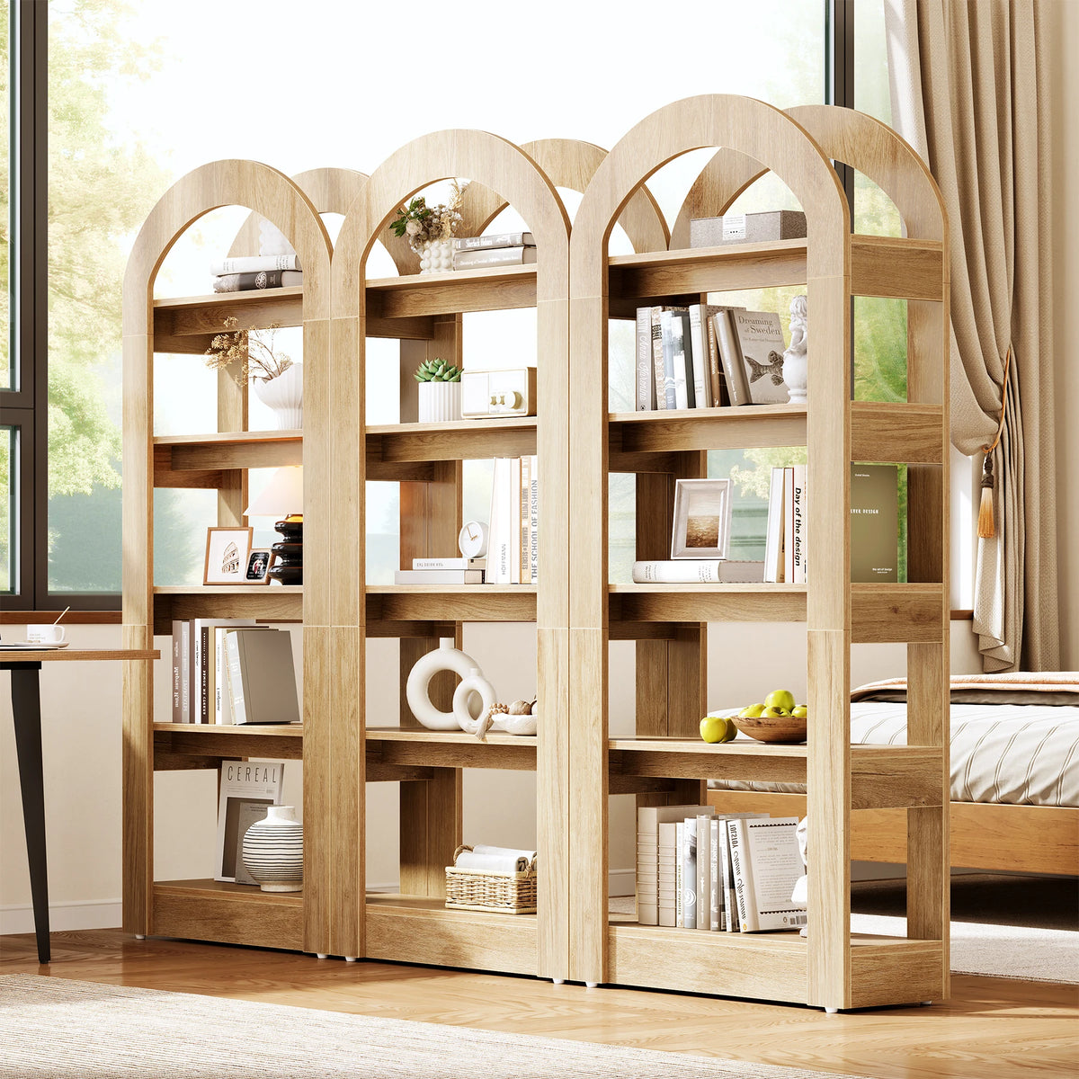 Gleamarc 5-Tier Bookcase