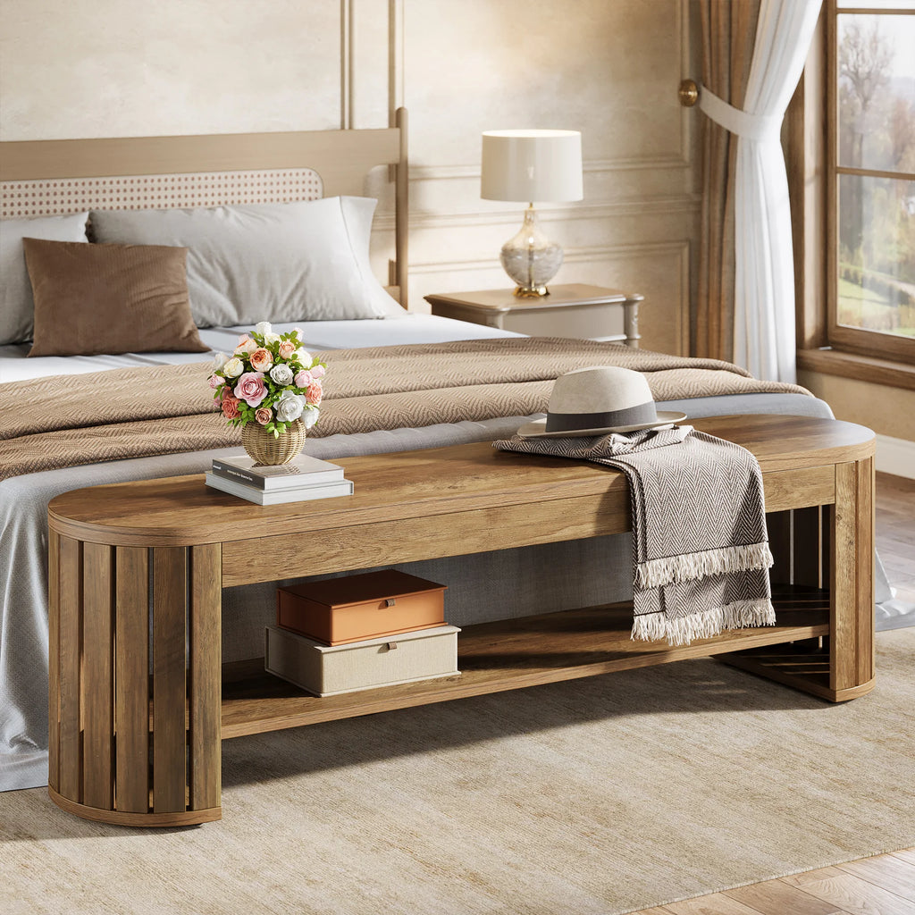 Clovernote Shoe Storage Bench