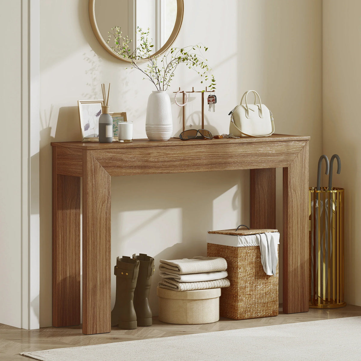 Driftcrest Narrow Console Table