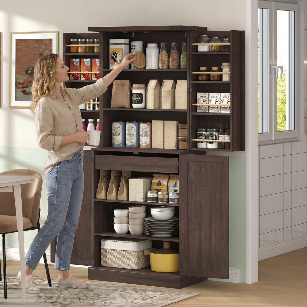 Glimmersong Kitchen Pantry Cabinet