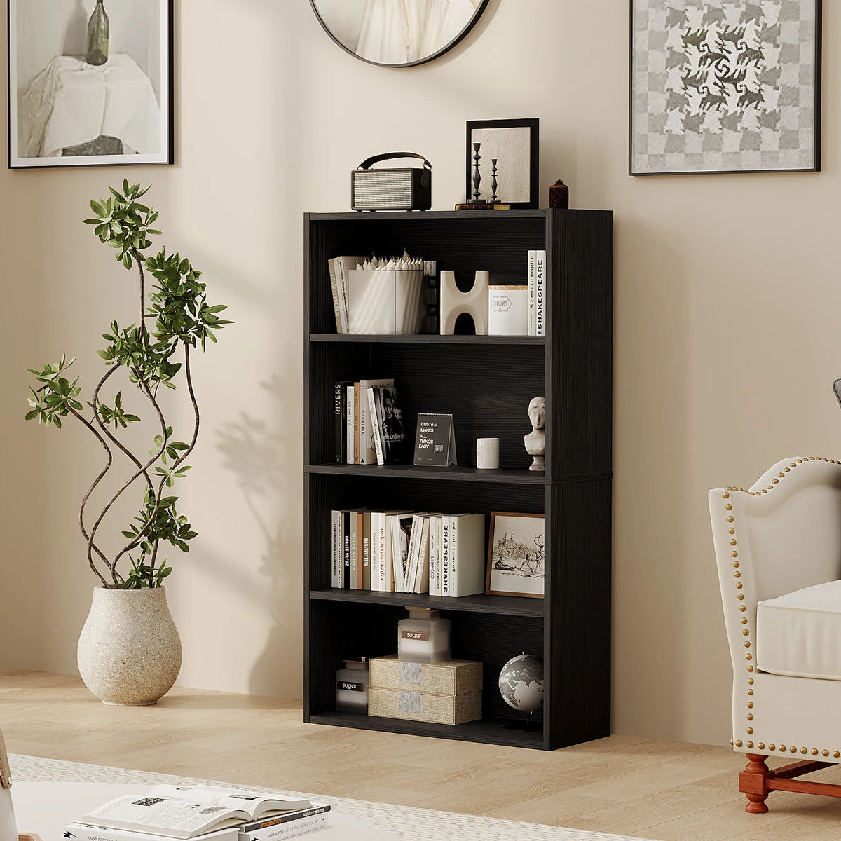 Quillrise Open Bookcase