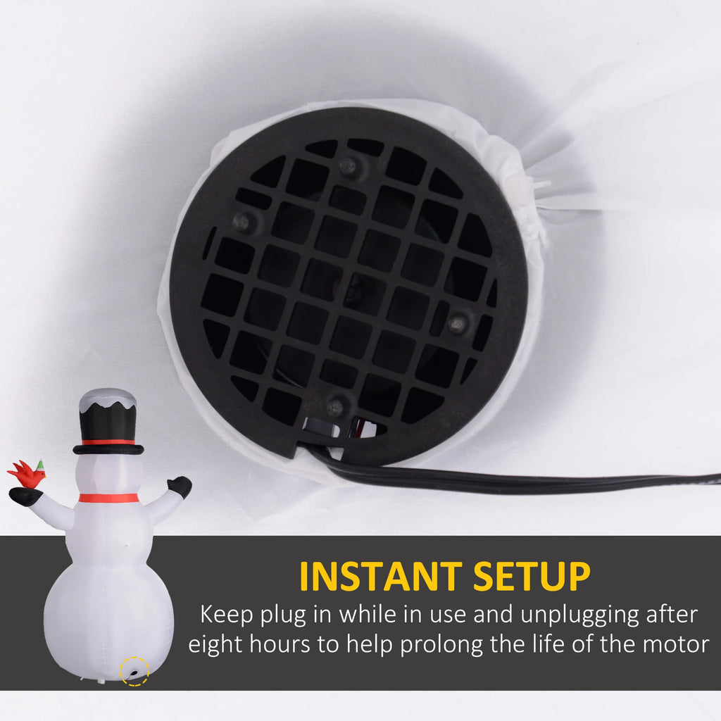 Frosttower electric blower with an instruction to unplug after eight hours of continuous use