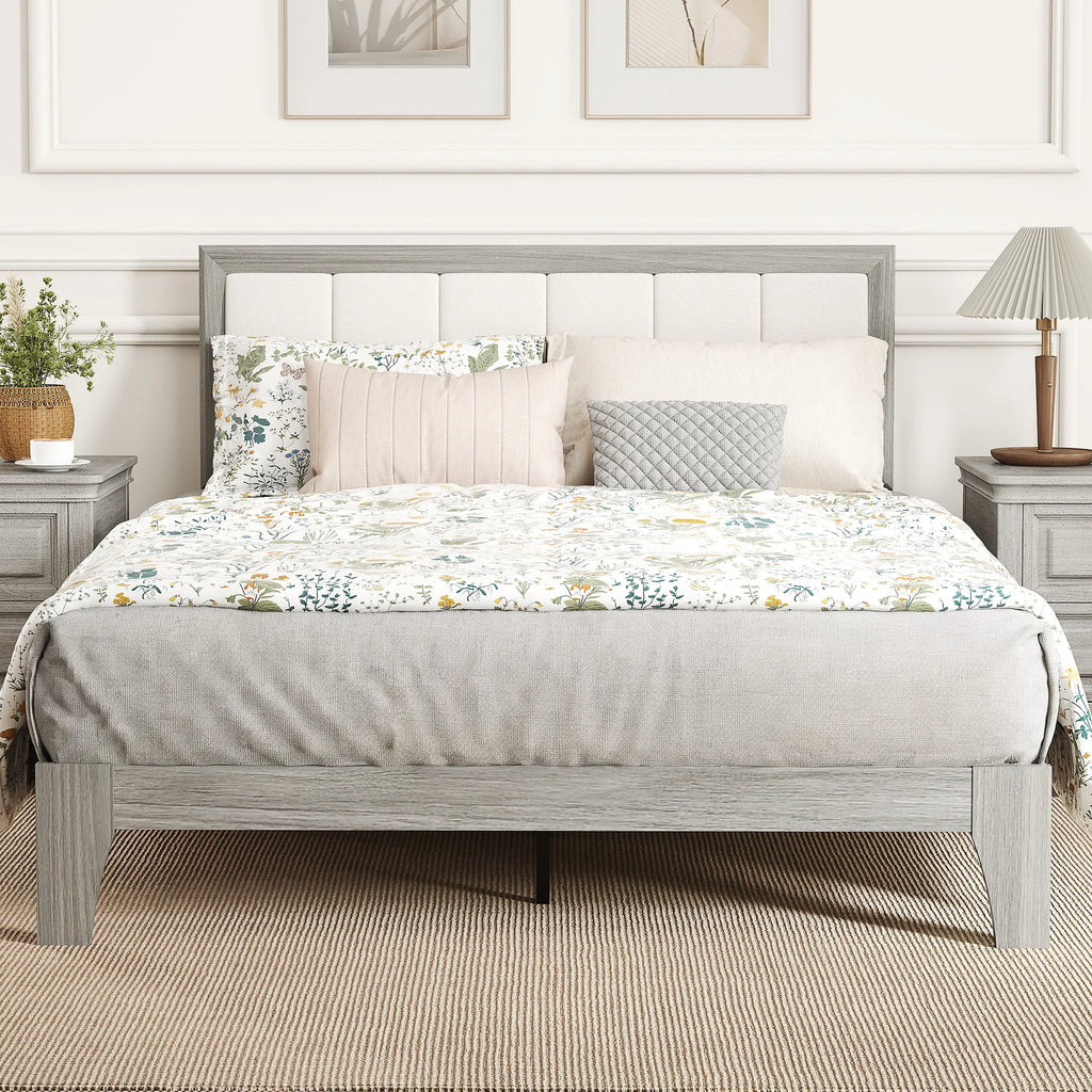 Caldwell Upholstered Full Platform Bed