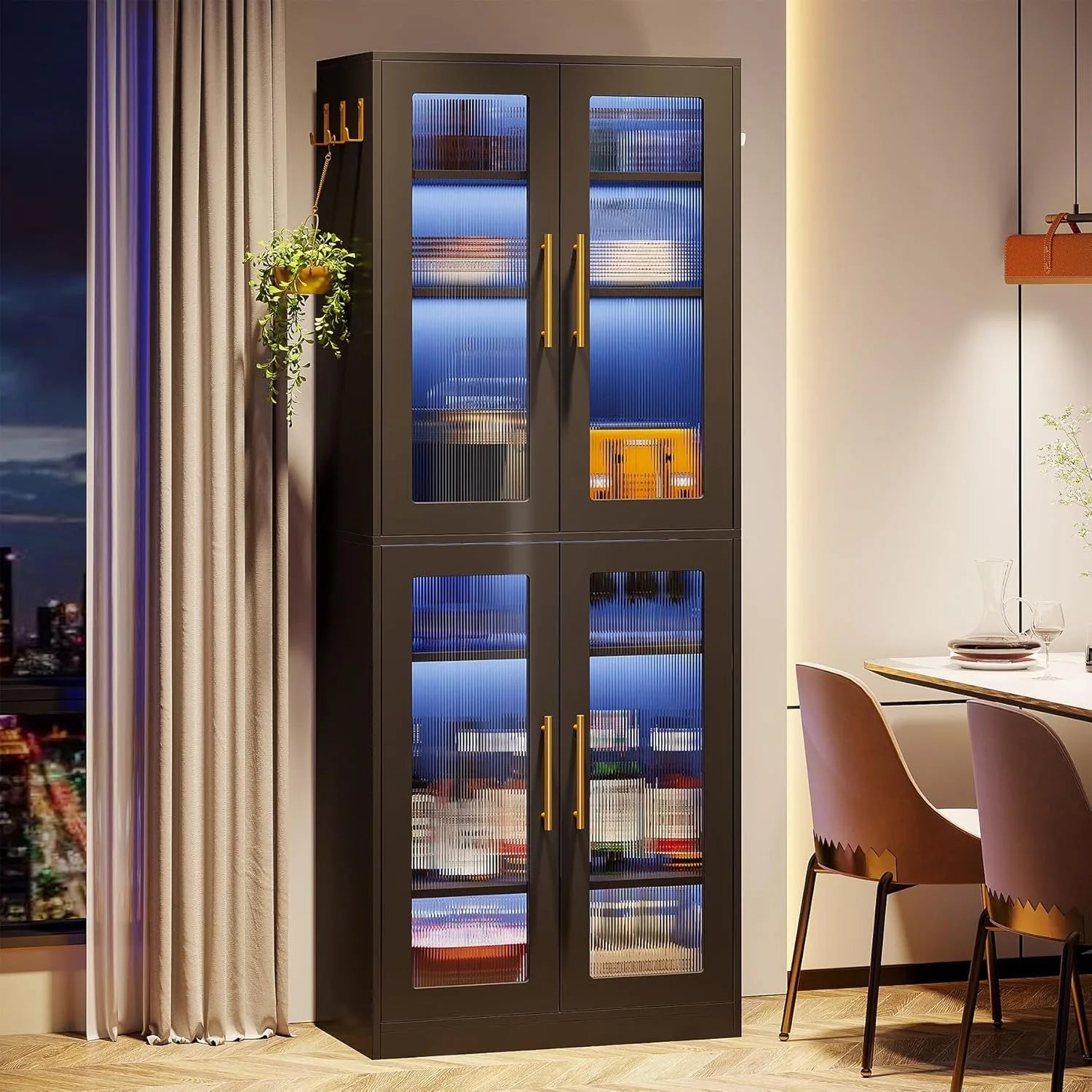 Bonny Illuminated Bookcase