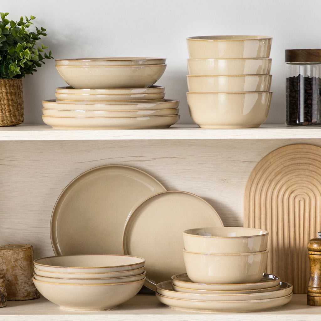 Vancasso PLAYA Series Reactive Glaze Stoneware Dinnerware Set