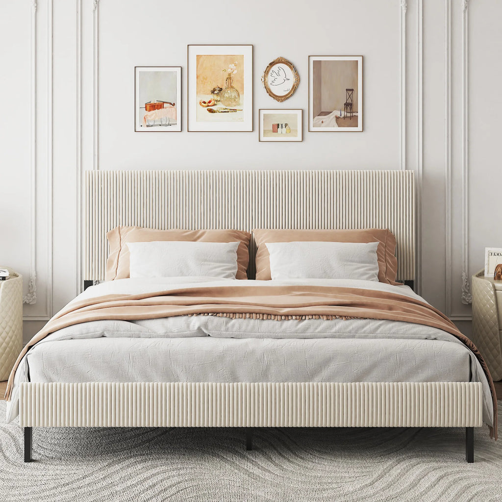 Taldenby King Upholstered Platform Bed