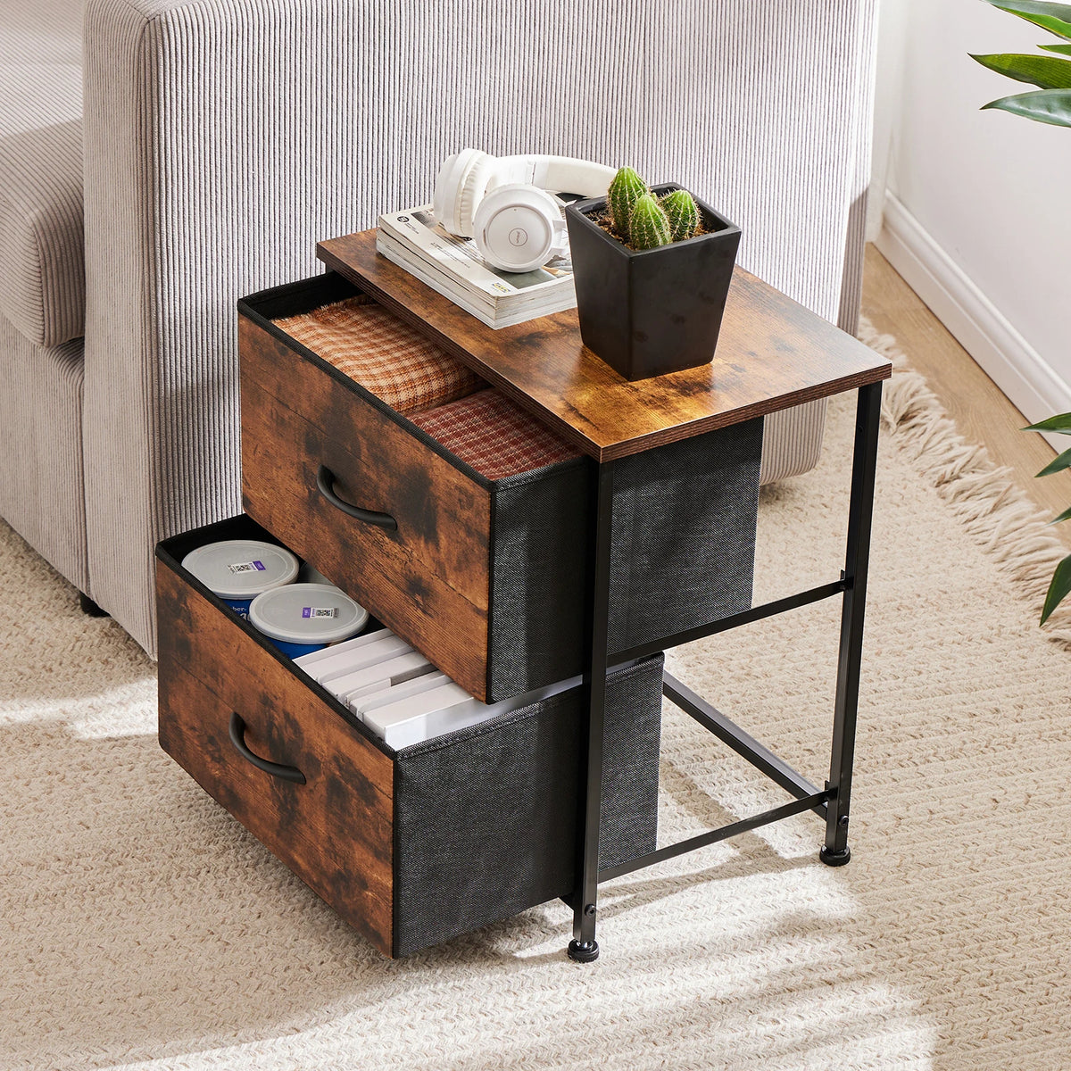 Daydreamrise 2-Drawer Nightstand
