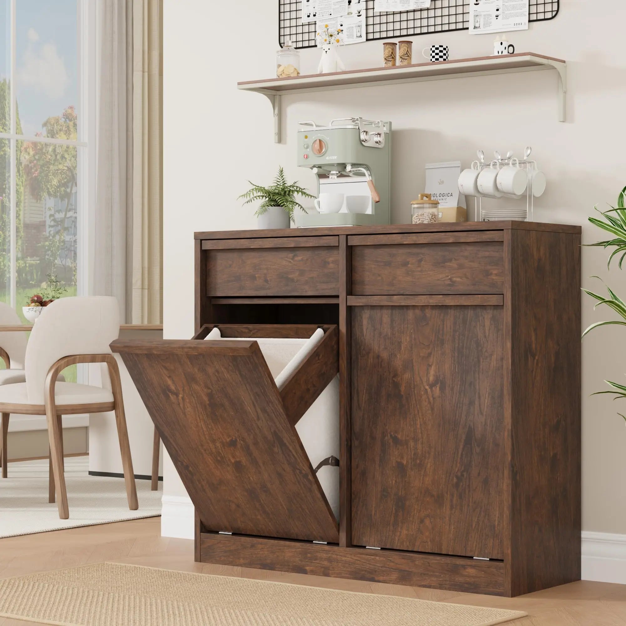 Norwood Double Tilt-Out Hamper Cabinet