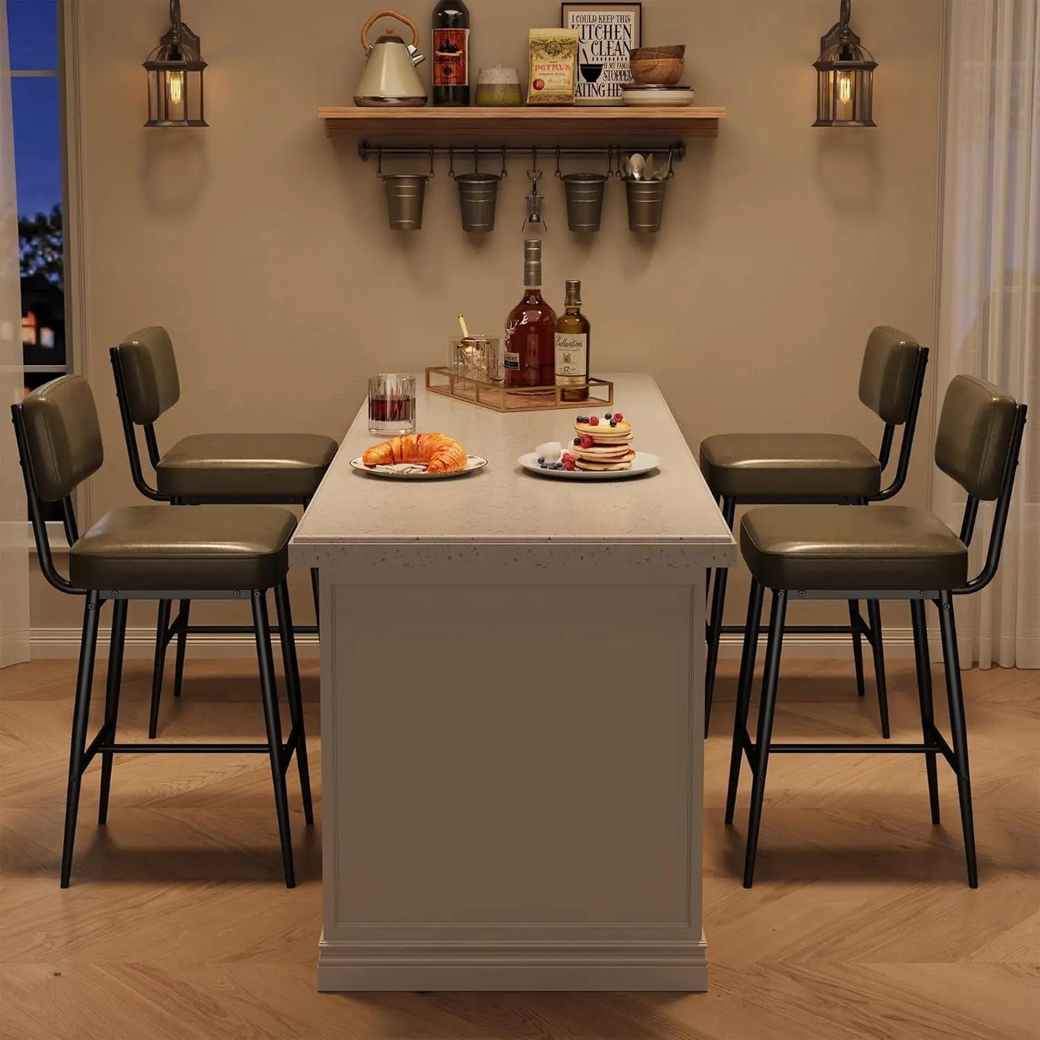 Kivu Counter Stool Set