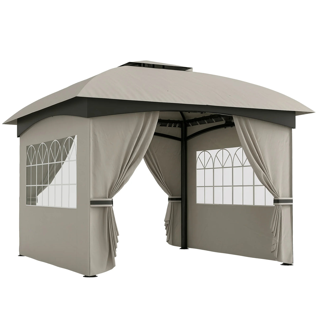 Latticeview Curtain Gazebo
